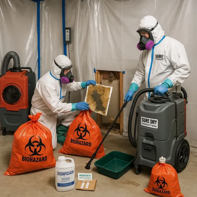 Contaminated Water Handling Protocols process in Woodville, OH