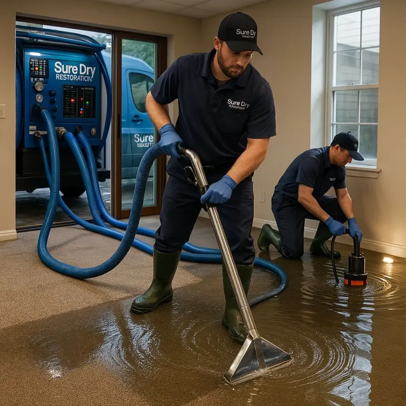Water Extraction and Removal process in Woodville, OH